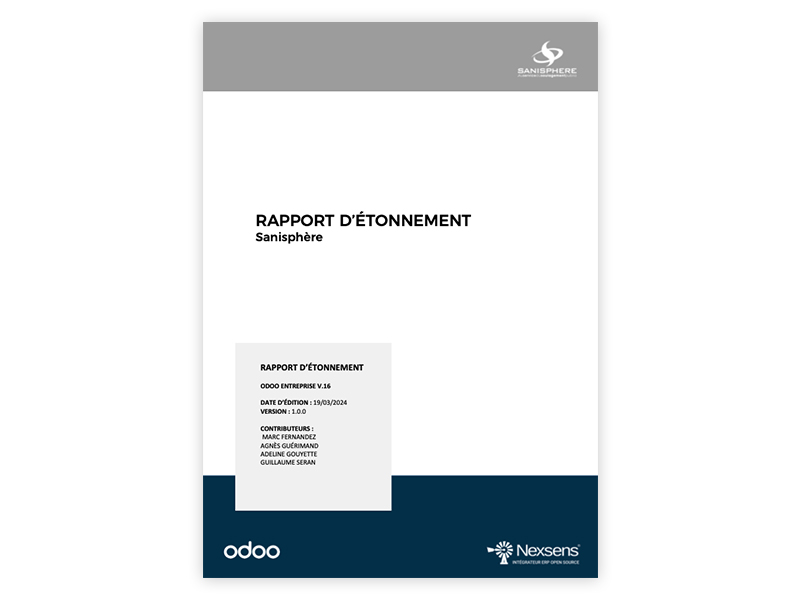 Rapport d’étonnement